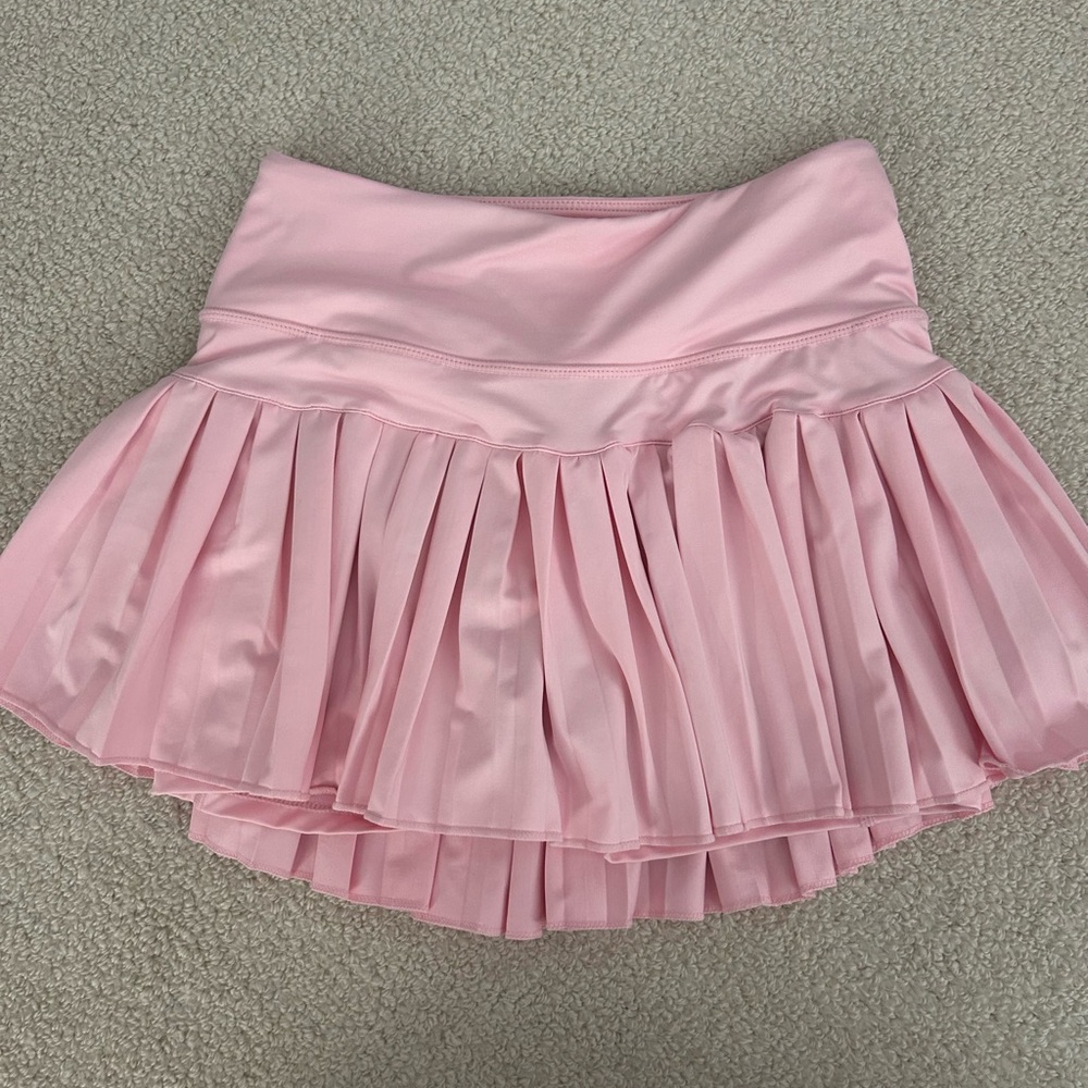 Gold Hinge Pink Tennis Skirt